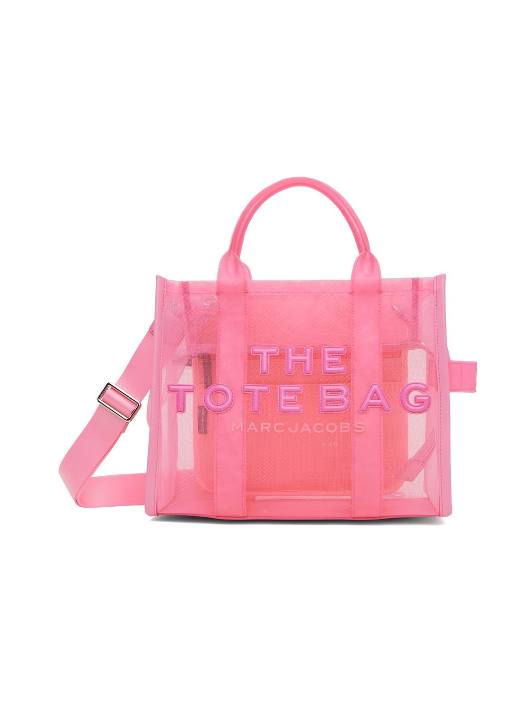 Pink 'The Mesh Medium' Tote - 1