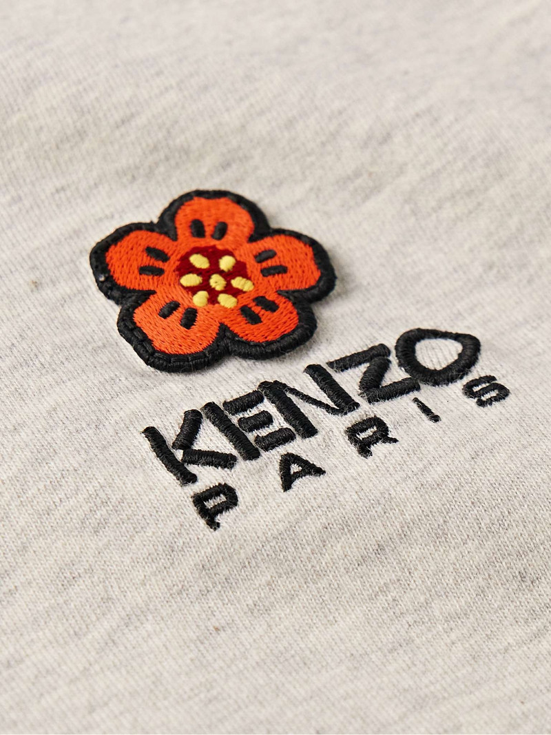 Appliquéd Logo-Embroidered Cotton-Jersey T-Shirt 5