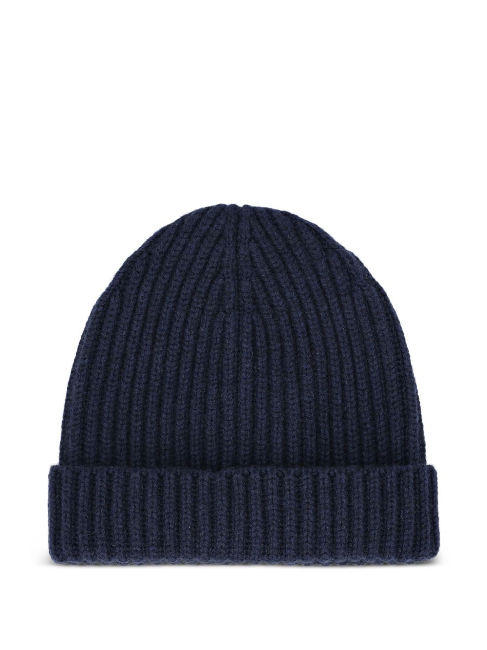 ribbed cashmere beanie - 2