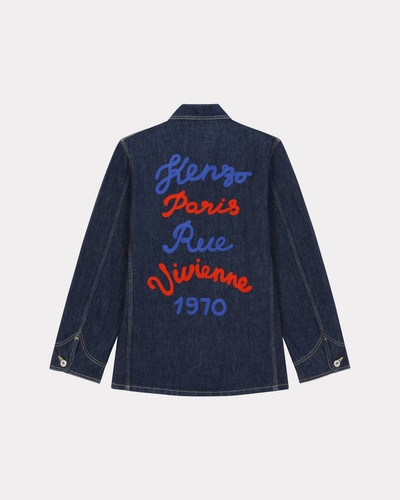 KENZO 'Rue Vivienne' denim workwear jacket outlook
