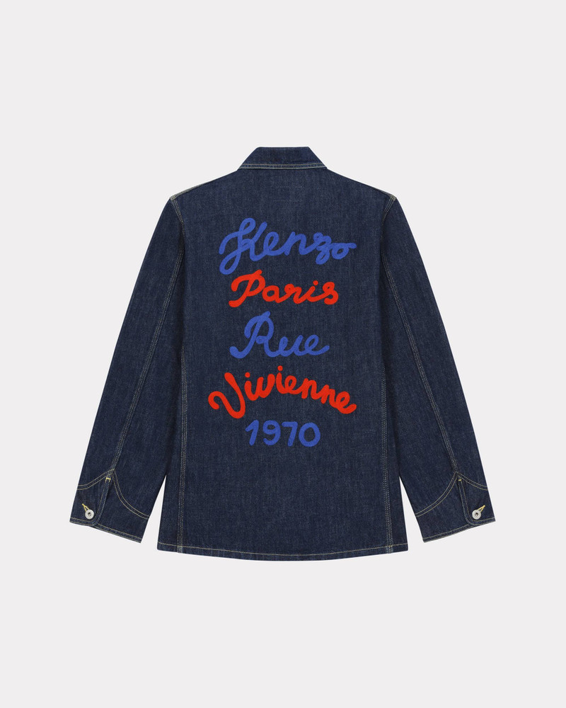 KENZO 'Rue Vivienne' denim workwear jacket outlook