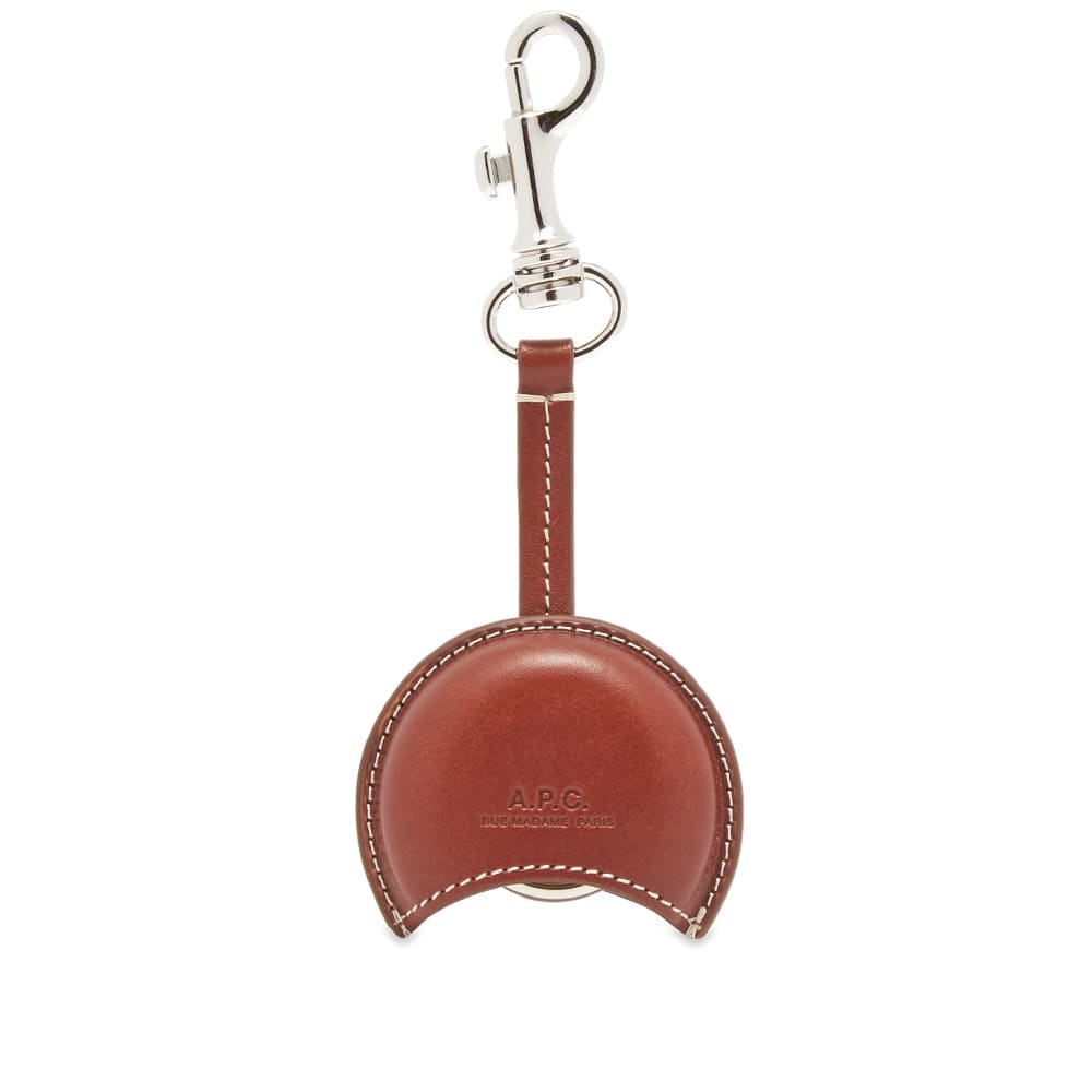 A.P.C. Ambre Leather Keyring - 1