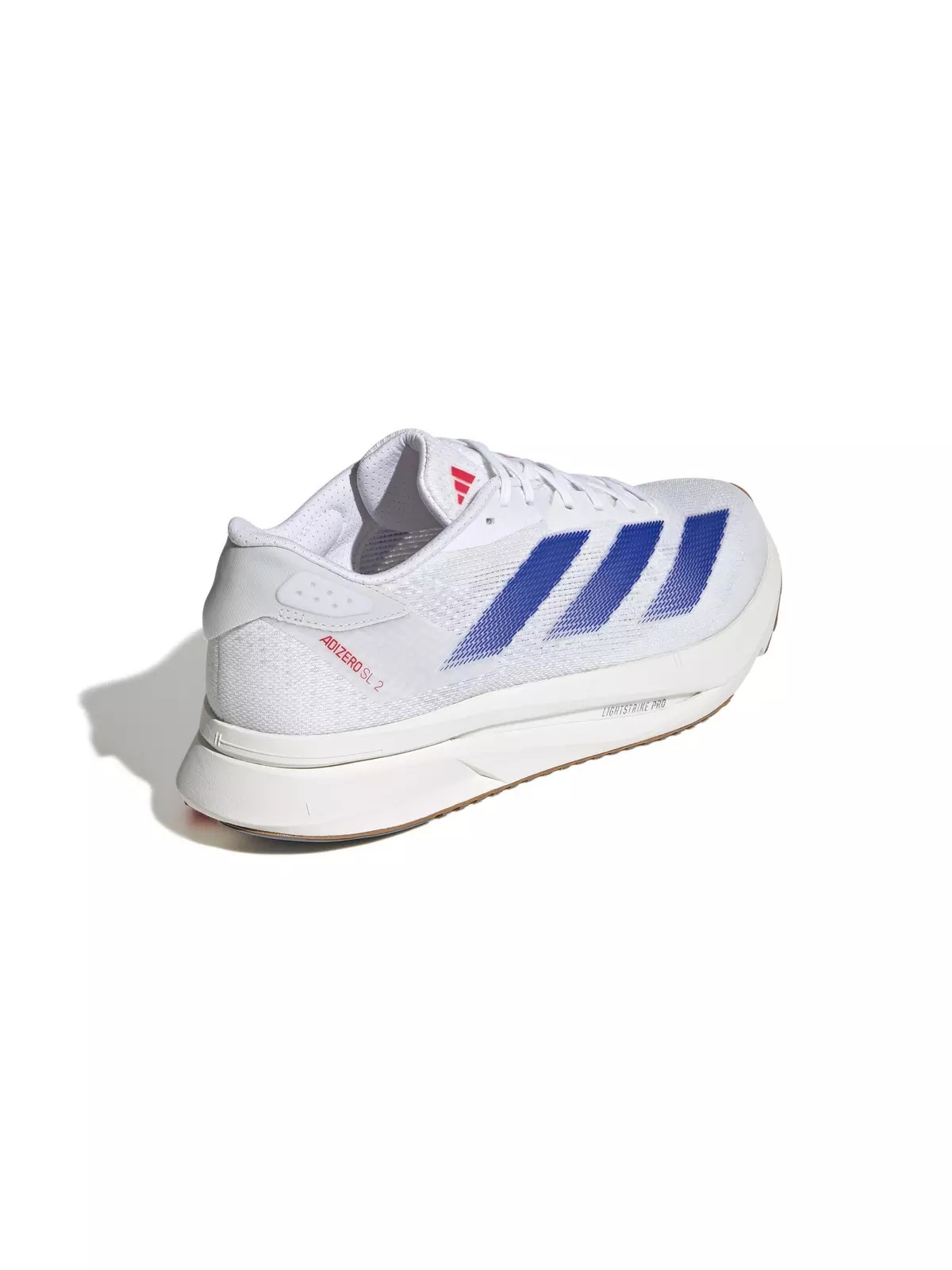 Adizero Sl2 "Ftwr White/Team Royal Blue/Pure Ruby" Men's Running Shoe - 4
