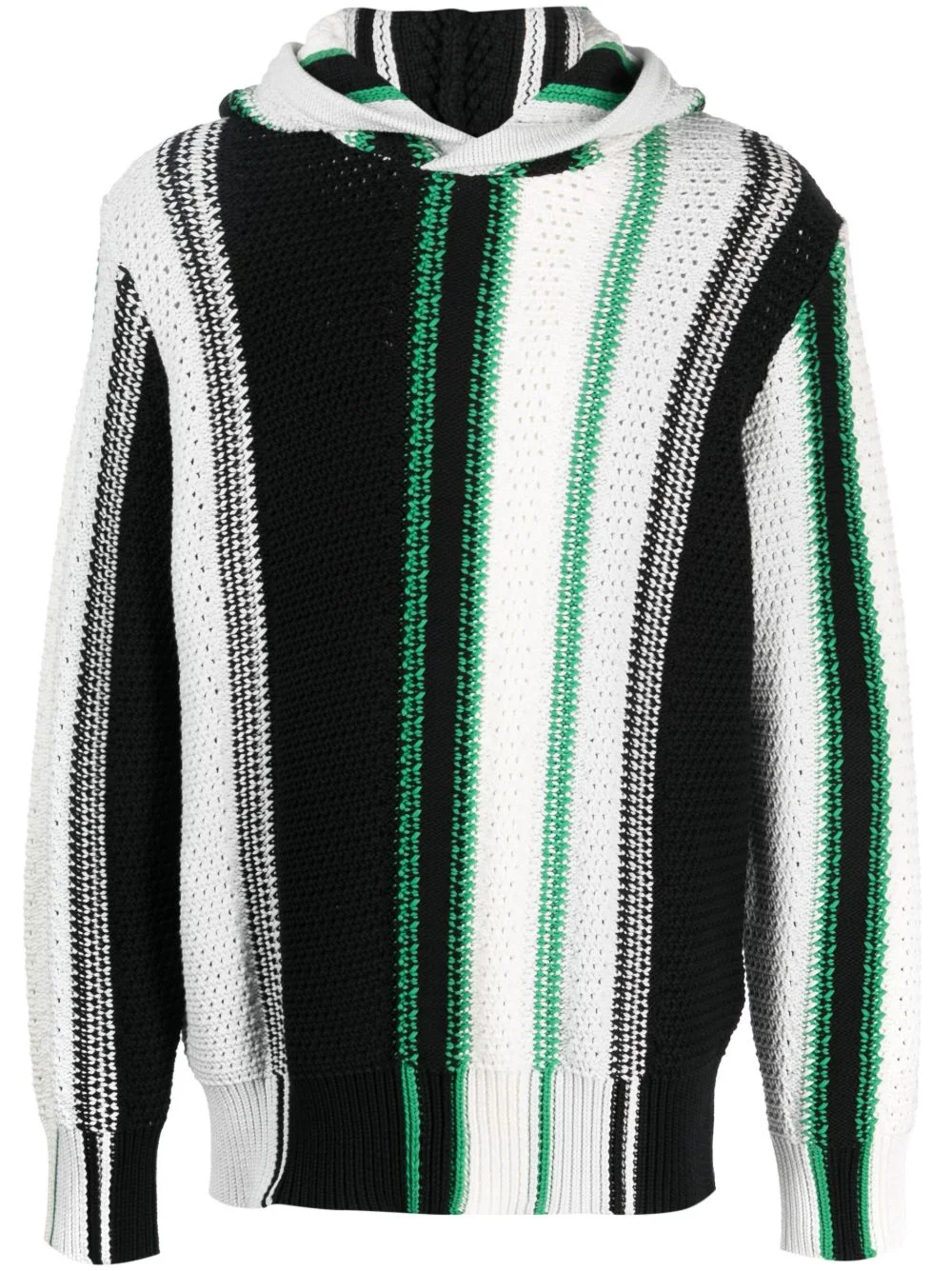 Kirk Jordan stripe-print hoodie - 1