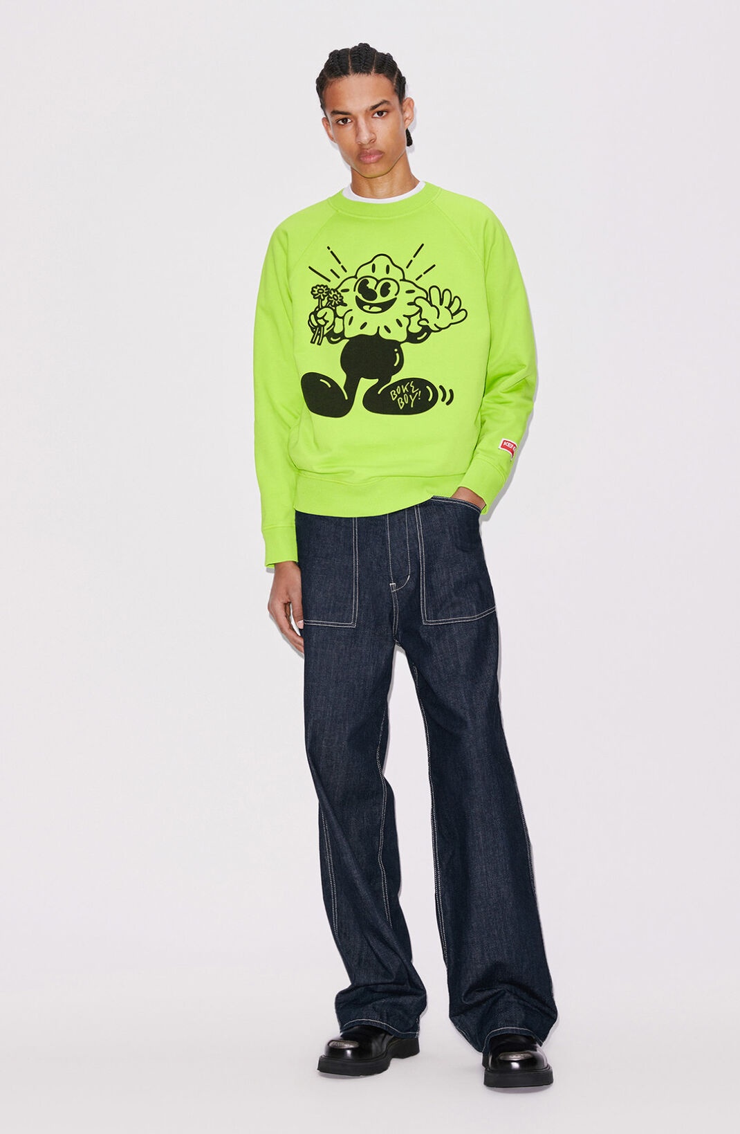 'BOKE Boy' fitted sweatshirt - 3