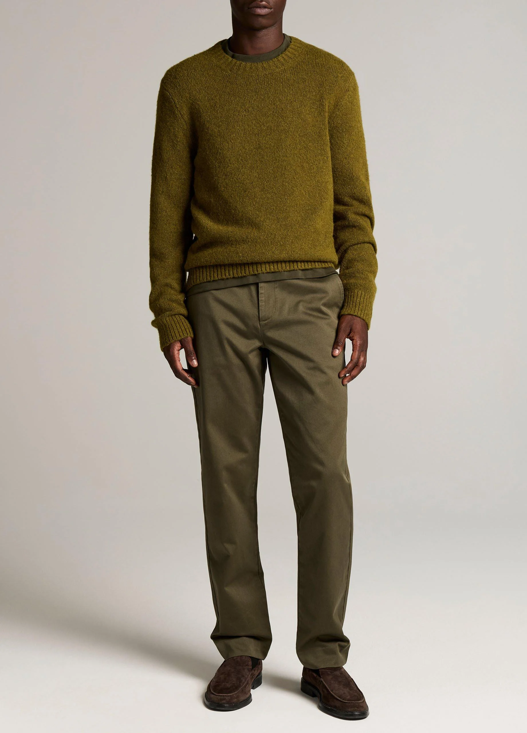 Owen Athletic Brushed Cotton Twill Chino - 1