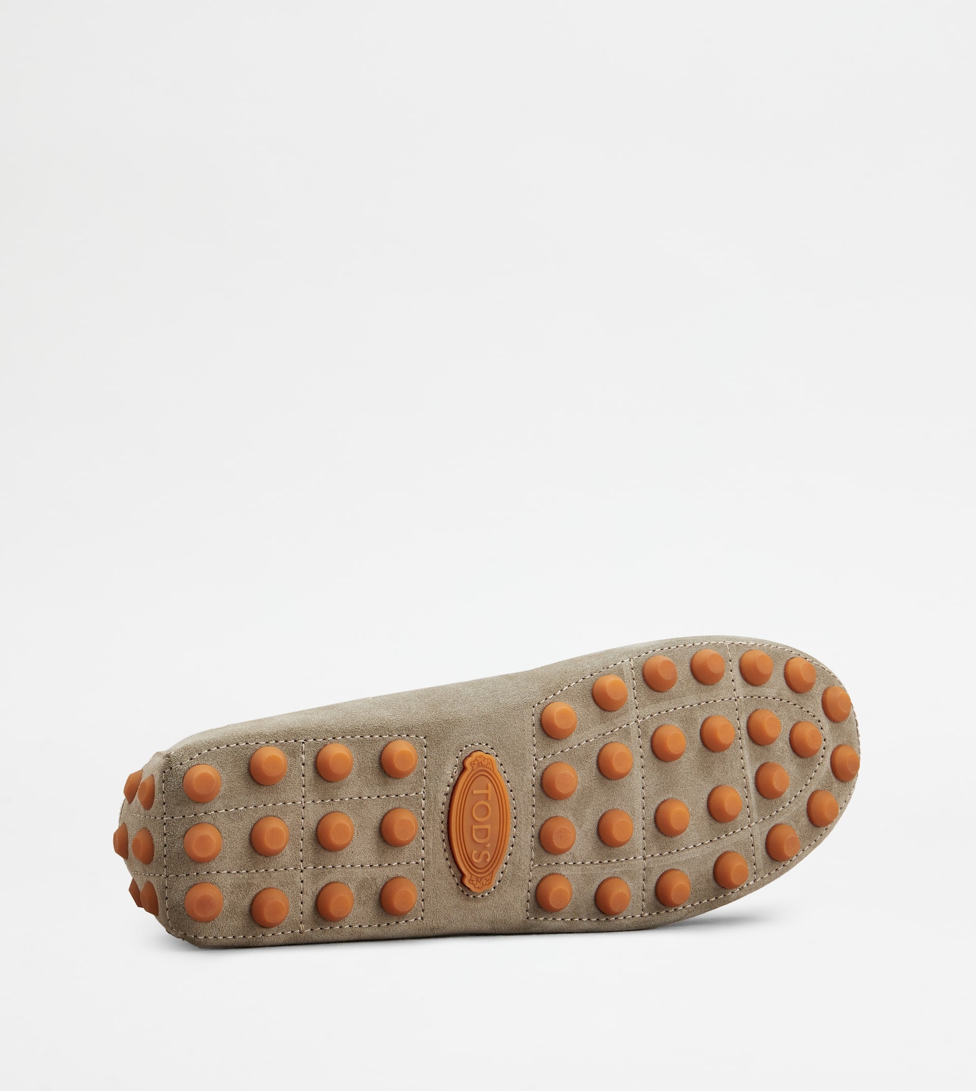TOD'S GOMMINO BUBBLE IN SUEDE - BEIGE, ORANGE - 4