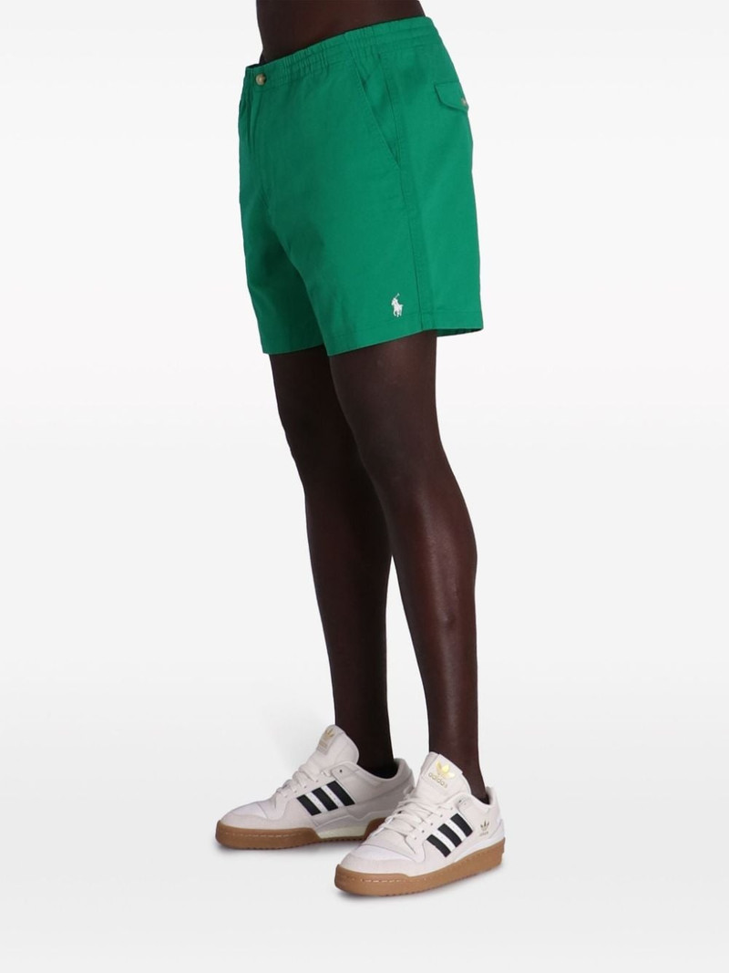 Polo Pony embroidered twill shorts 3