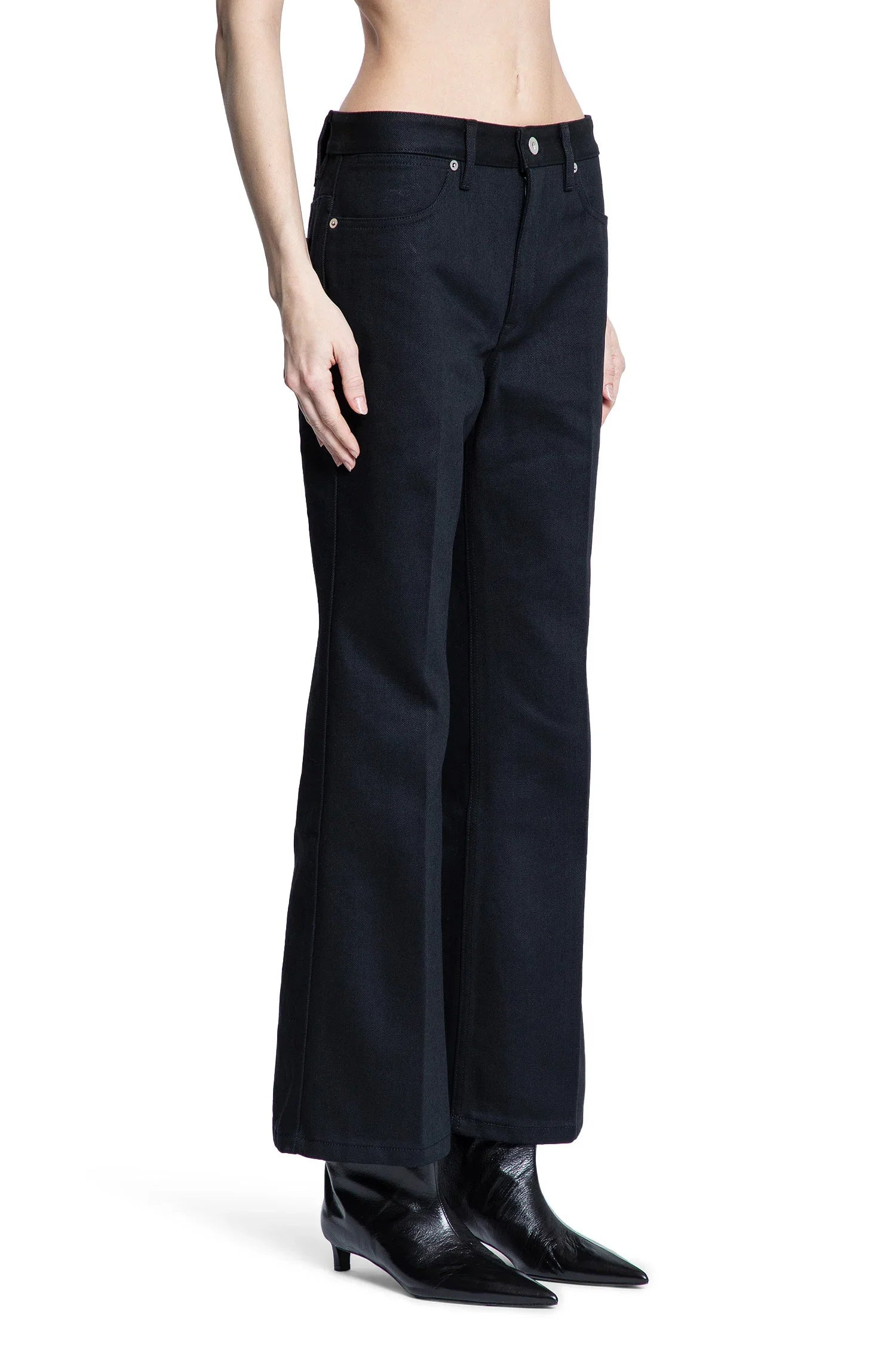 Flared-Japanese-Denim-Jeans - 2