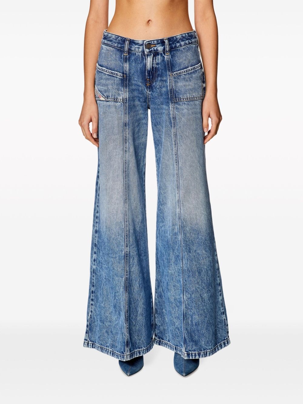 D-Akki mid-rise bootcut-jeans - 3