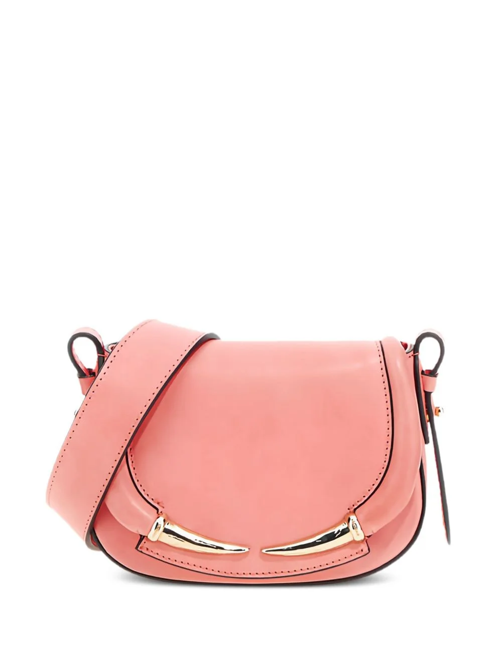 Fang Bang curved-horn shoulder bag - 1