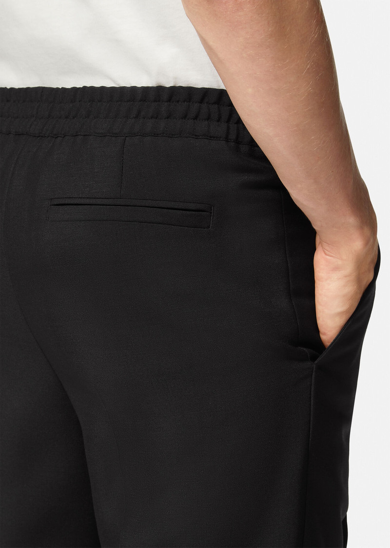 Mohair Blend Jogger Pants 5