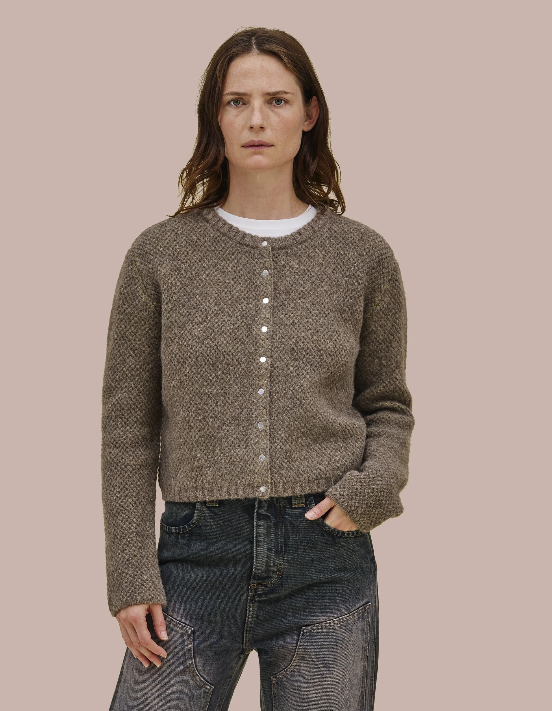 YAK SNAP CARDIGAN - 1