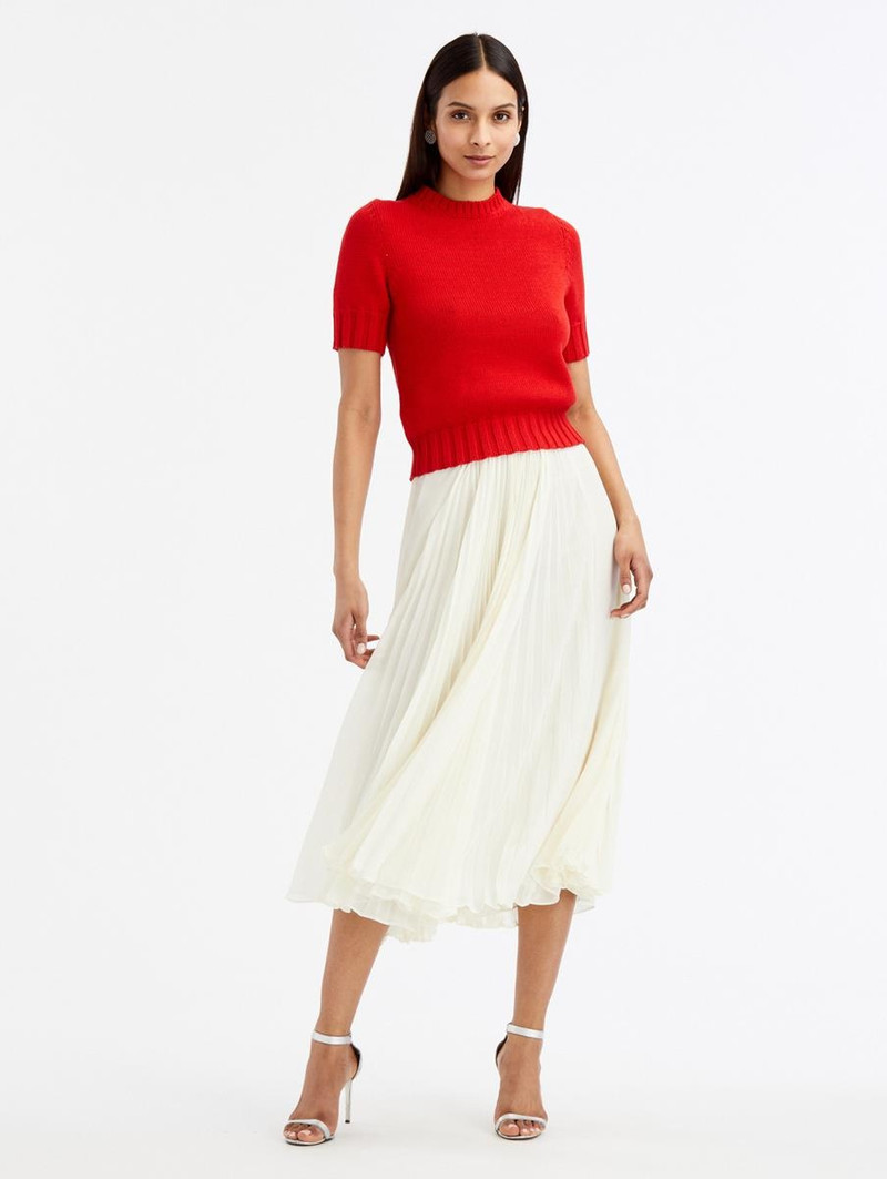 Oscar de la Renta SHORT SLEEVE PULLOVER outlook