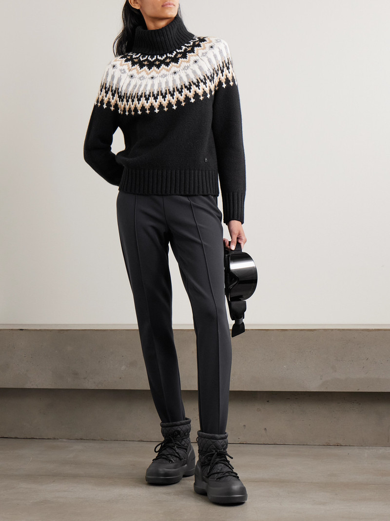 BOGNER Ingrid Fair Isle Cashmere Turtleneck Sweater outlook