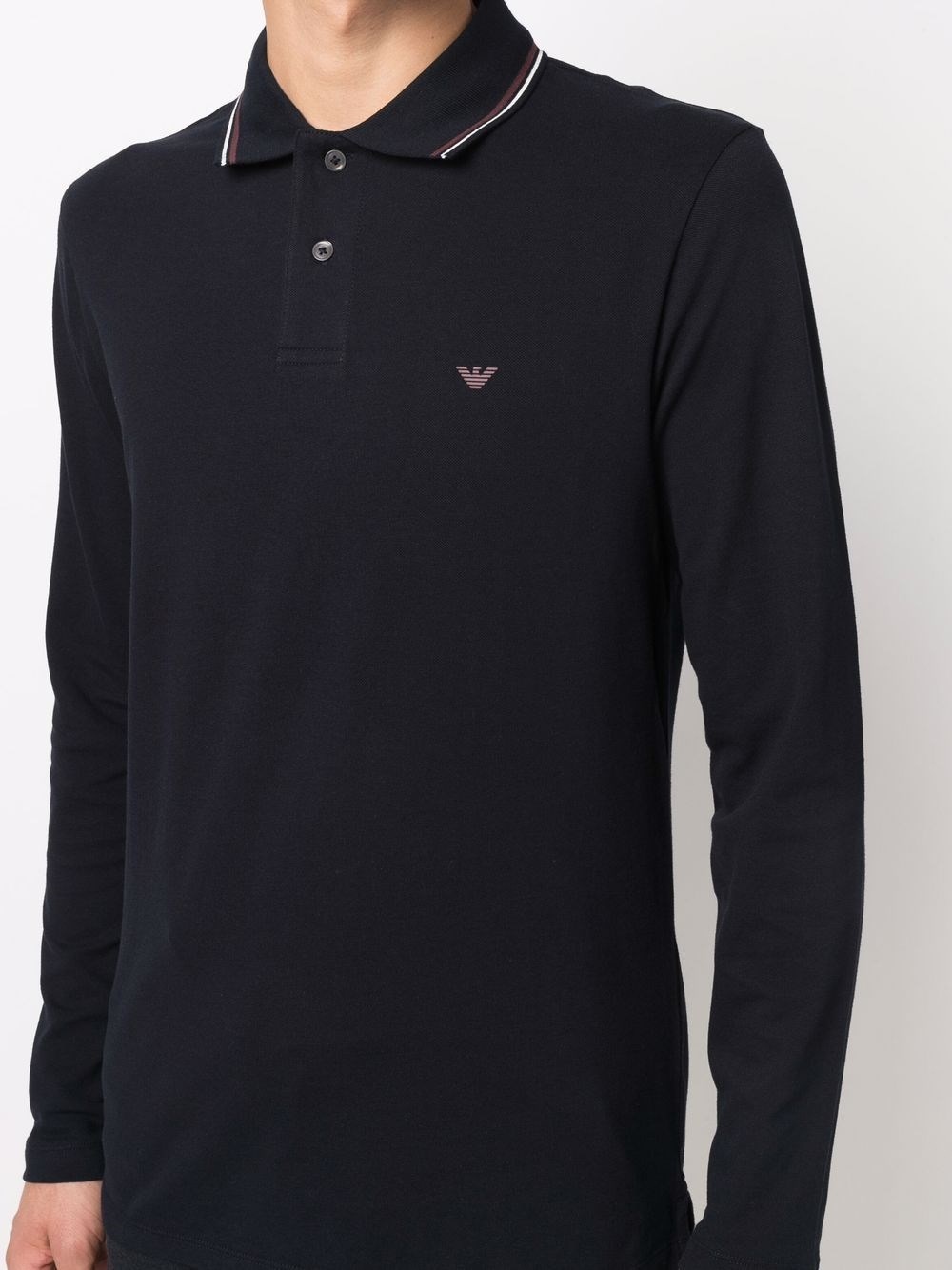Logo cotton polo shirt - 2