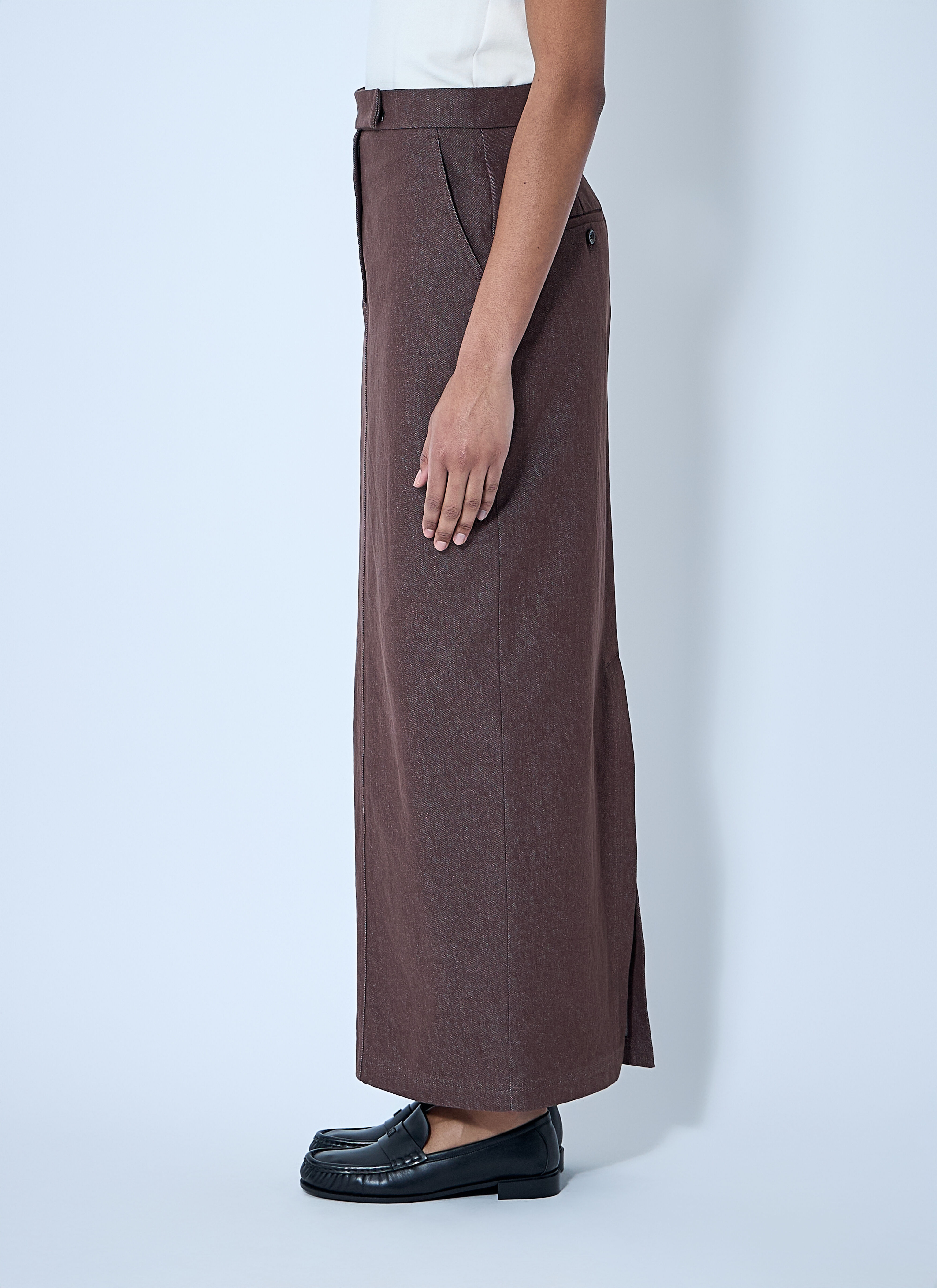 Tailored Midi Skirt - 3
