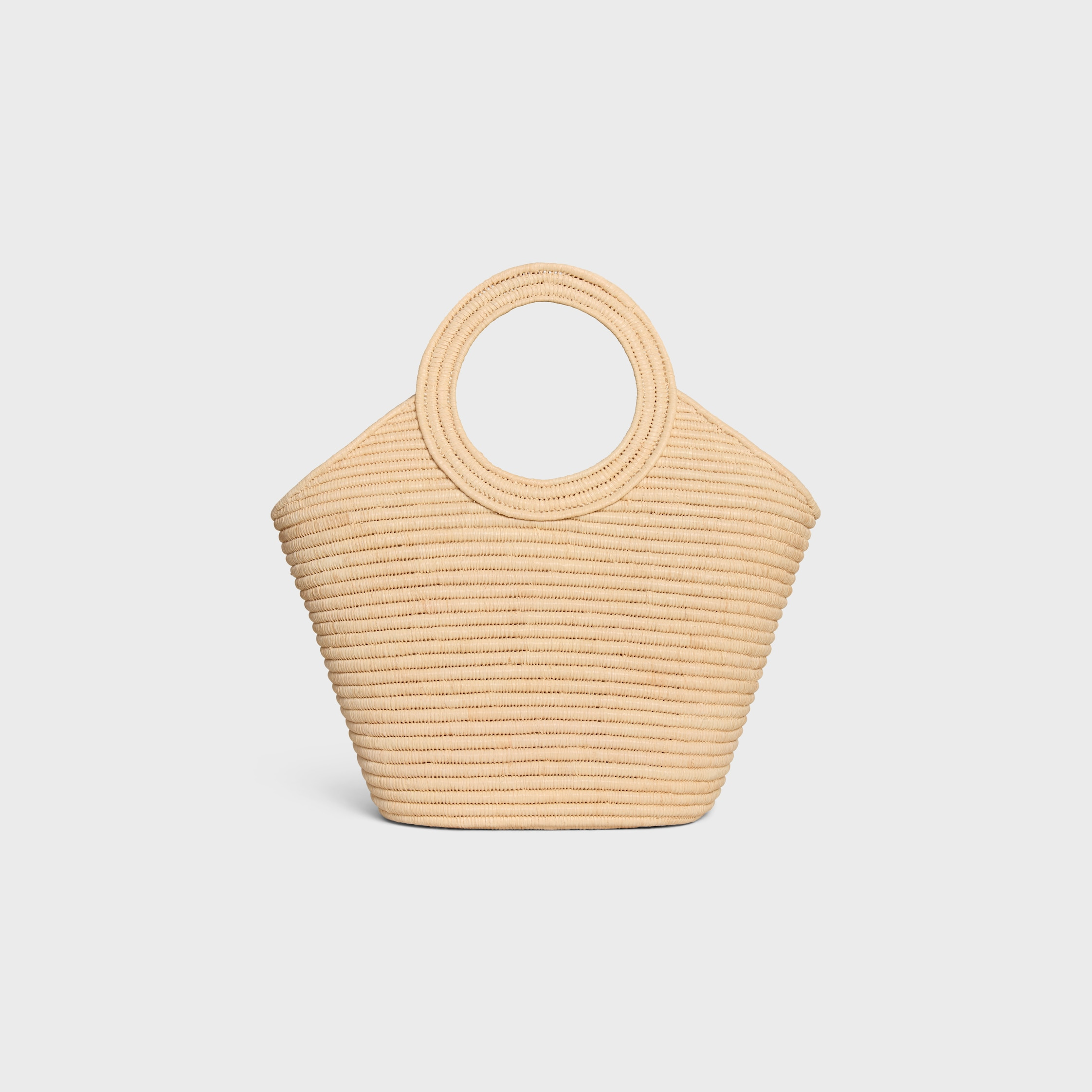 BRAIDED PANIER IN RAFFIA - 3