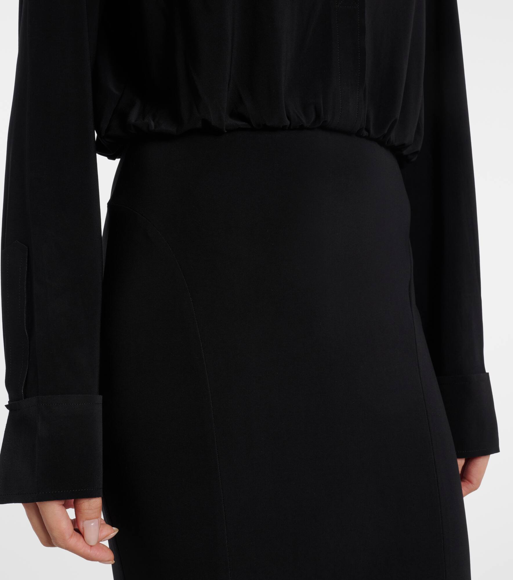 Flared midi dress - 5
