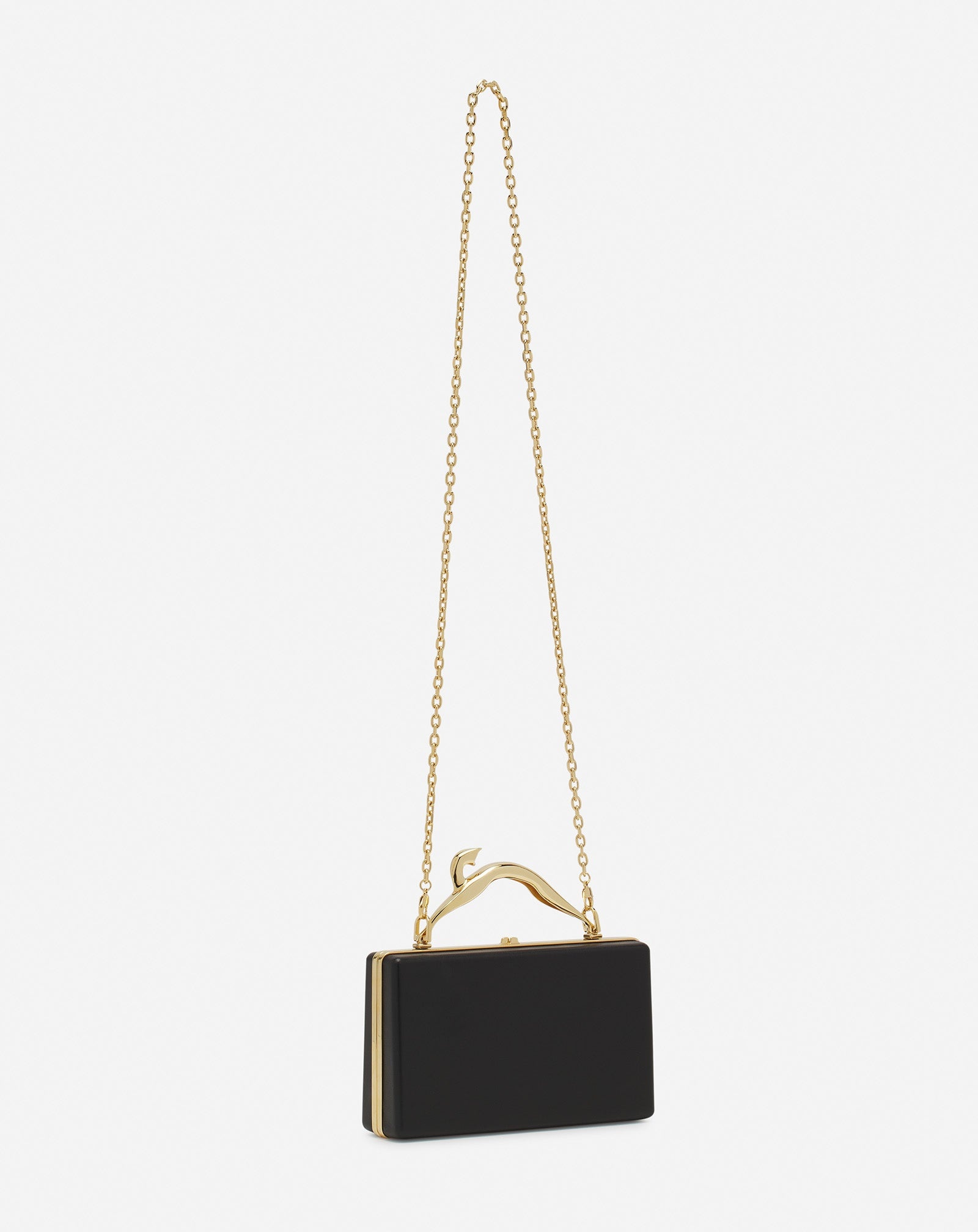 FUSION CAT LEATHER CLUTCH BAG - 3