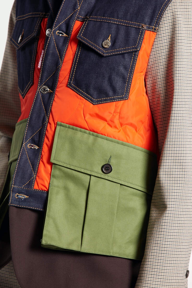 RELAXED SHOULDER JACKET - 4