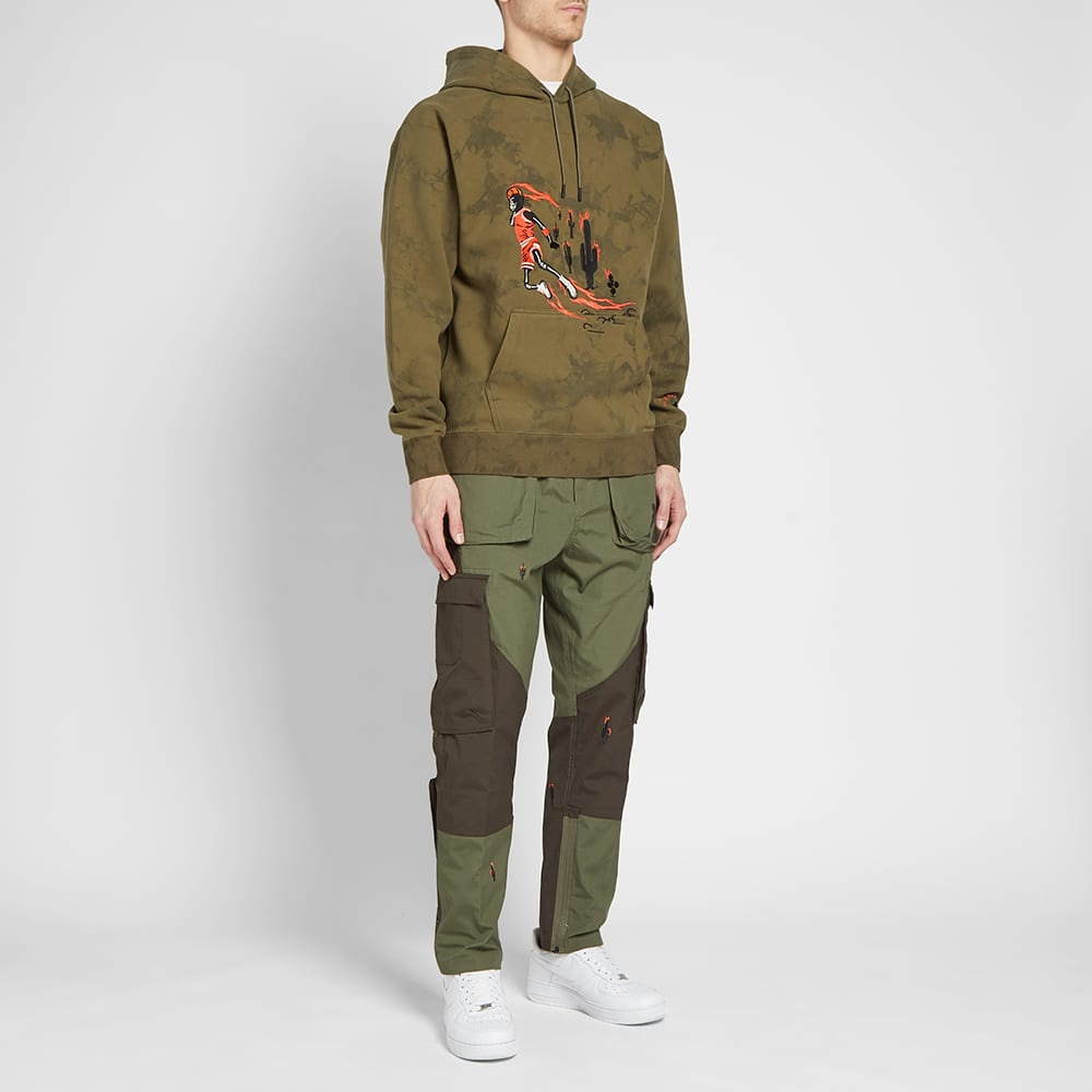 Air Jordan x Cactus Jack by Travis Scott Washed Suede Hoodie 'Medium Olive' CN3422-222 - 3