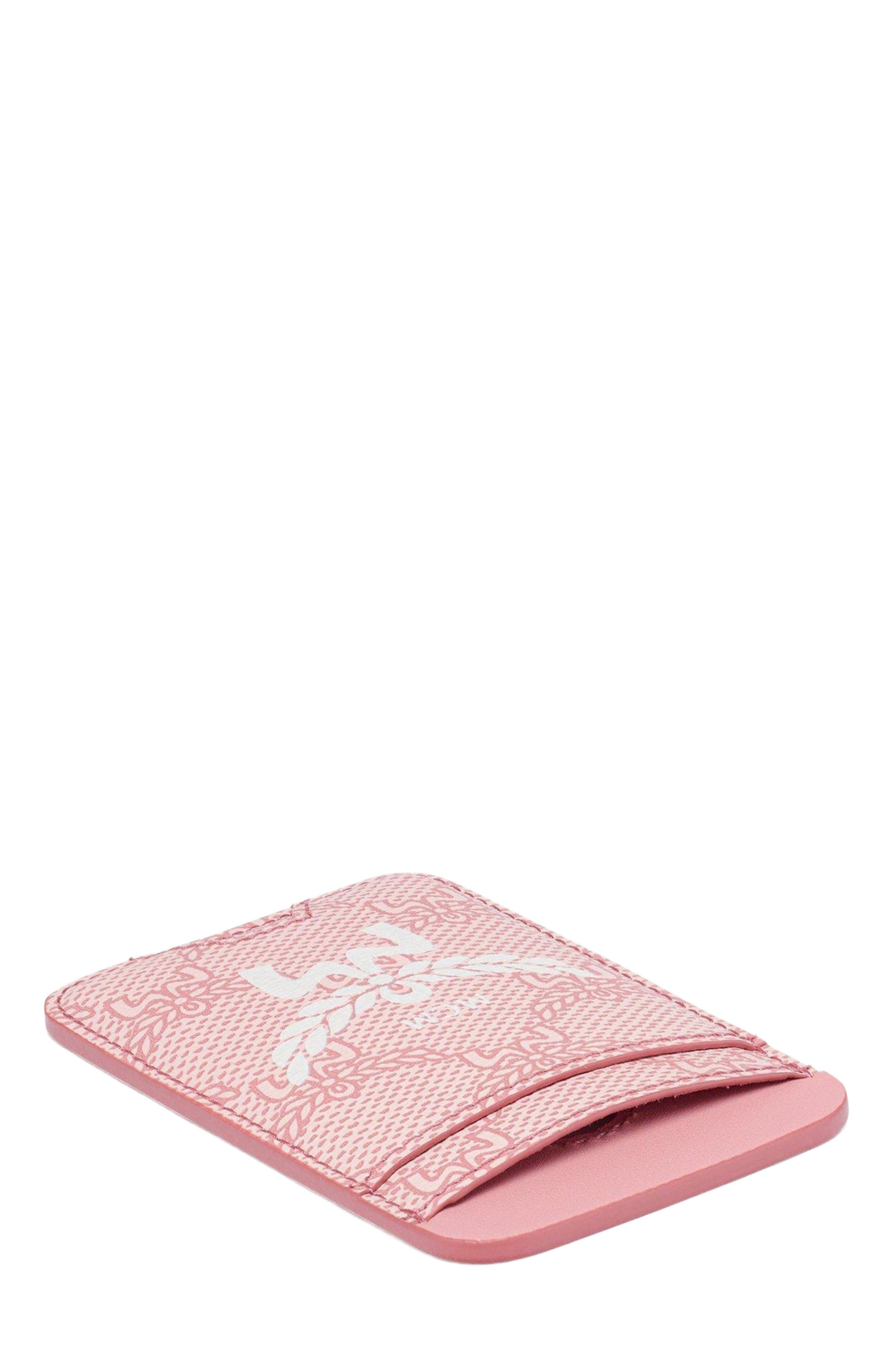 MCM Himmel N/S Card Case in Lauretos in Silver Pink at Nordstrom - 2