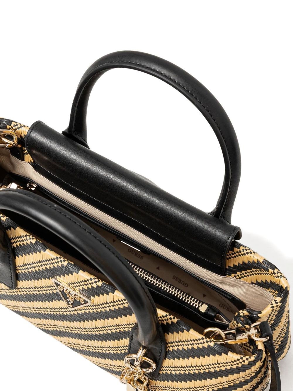 striped tote bag - 5