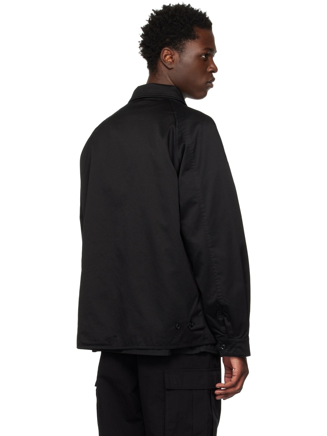 Black Crew Jacket - 3