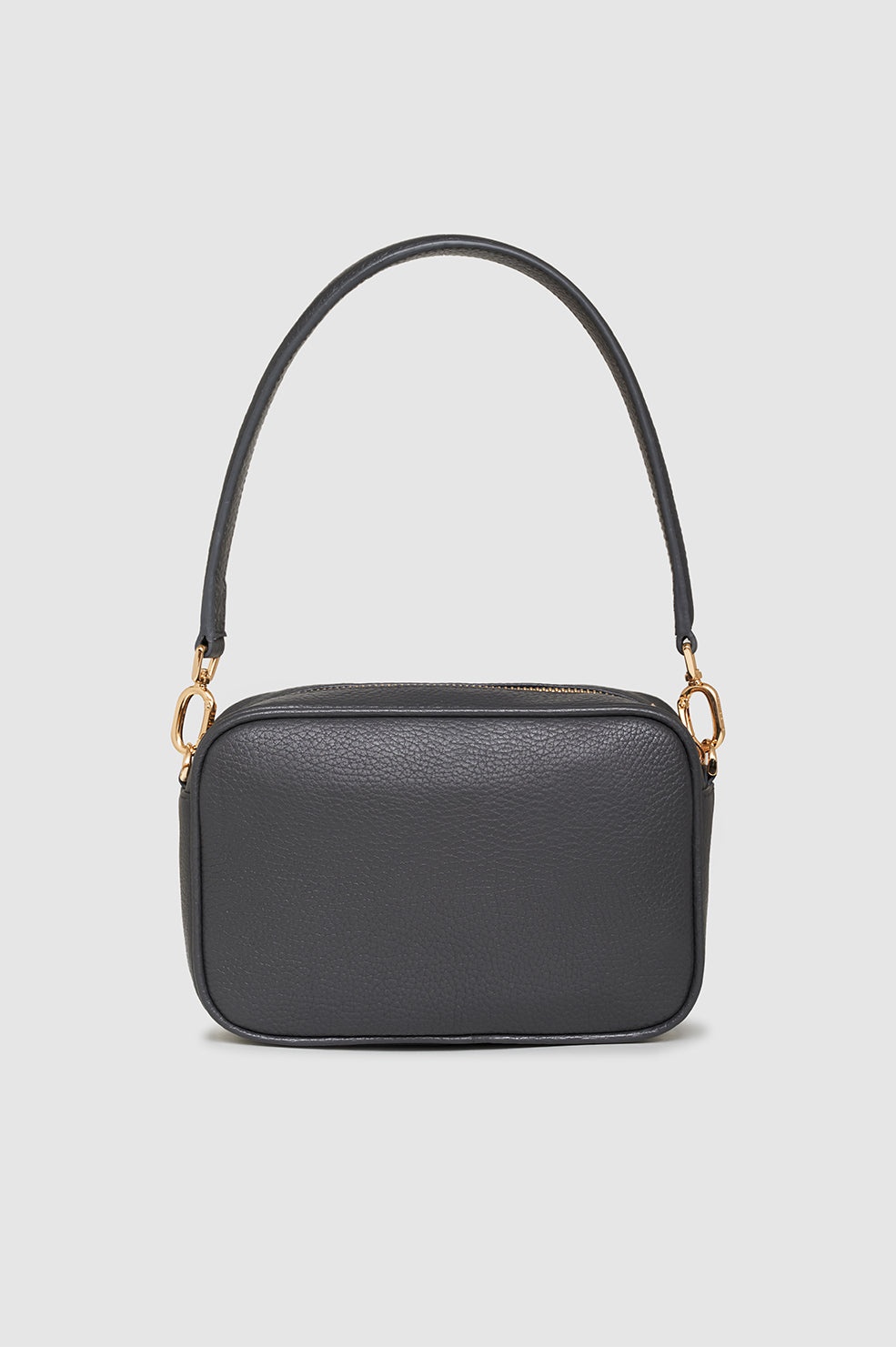 Lili Bag - Grey Pebbled - 3