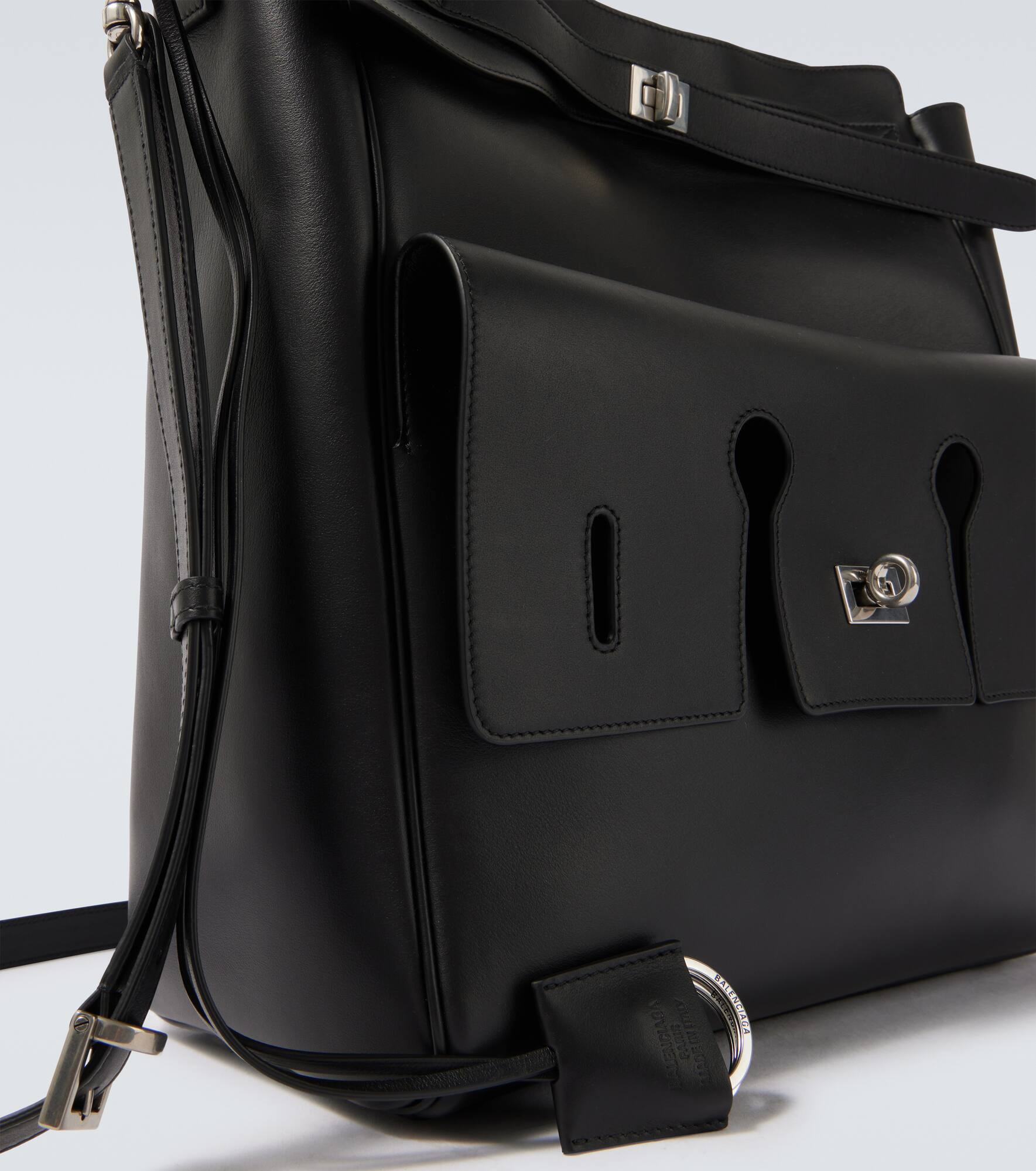 Bel Air leather messenger bag - 6