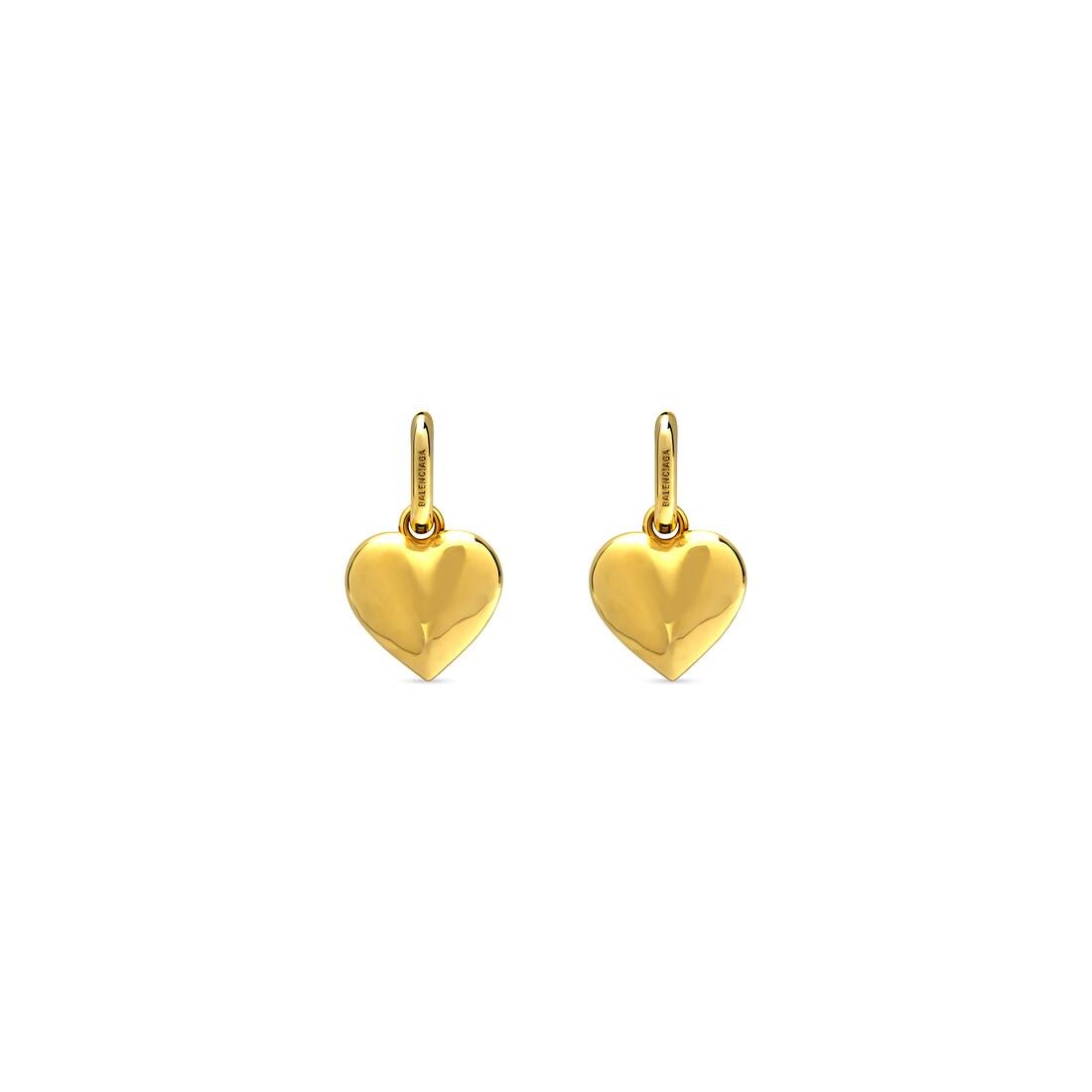 bb icon heart earrings - 2