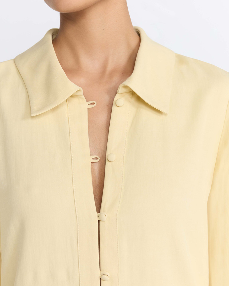 PEPLUM POLO YELLOW DRESS 4
