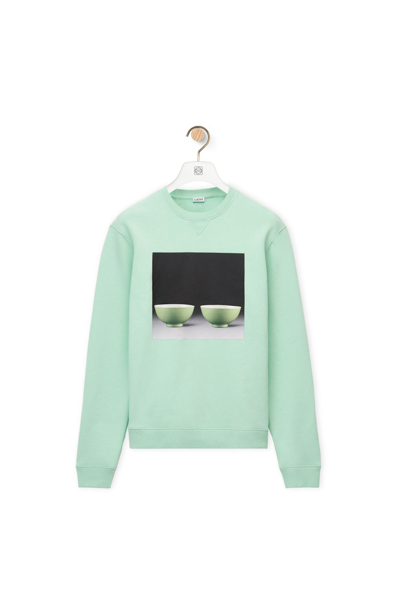 Ceramic print sweatshirt in cotton 1