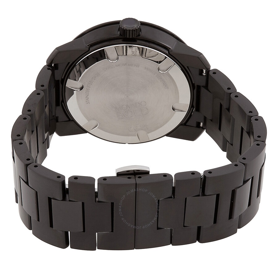 Movado - Movado BOLD Trend Quartz Black Dial Men's Watch 3600467 - 3