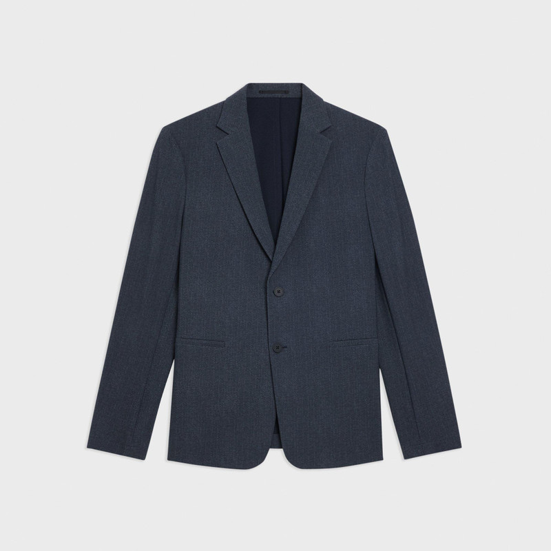 Clinton Blazer in Herringbone Precision Ponte - 1