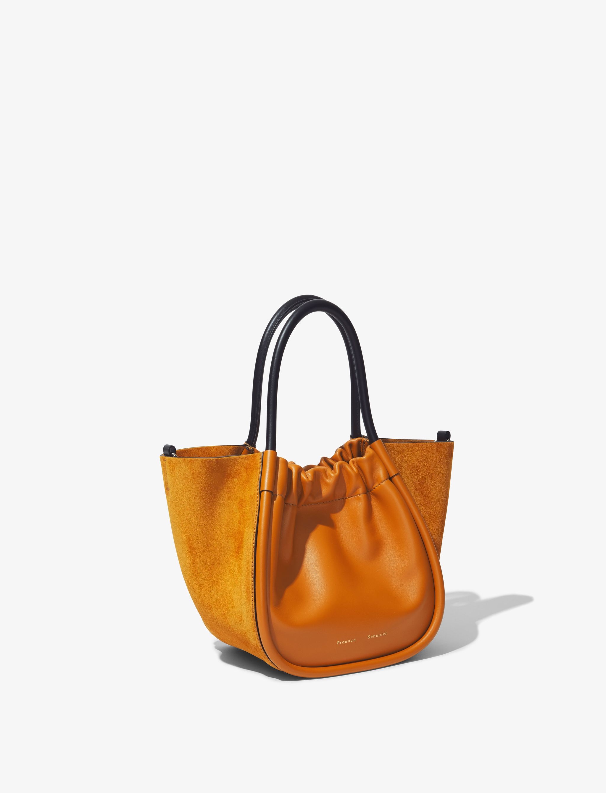 Small Ruched Crossbody Tote - 2
