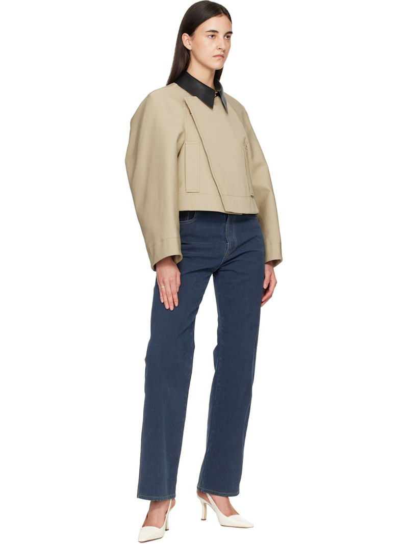 Manolo Blahnik Off-White Moirasli Heels outlook