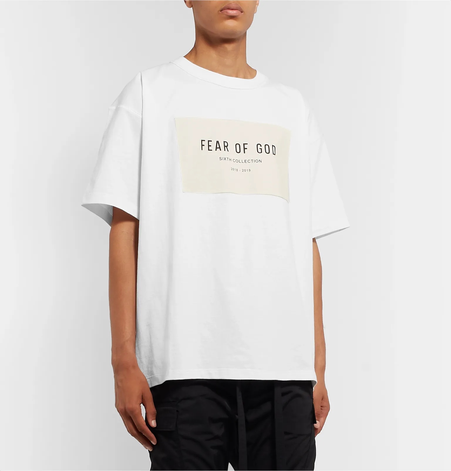 Oversized Logo-Appliquéd Cotton-Jersey T-Shirt - 10