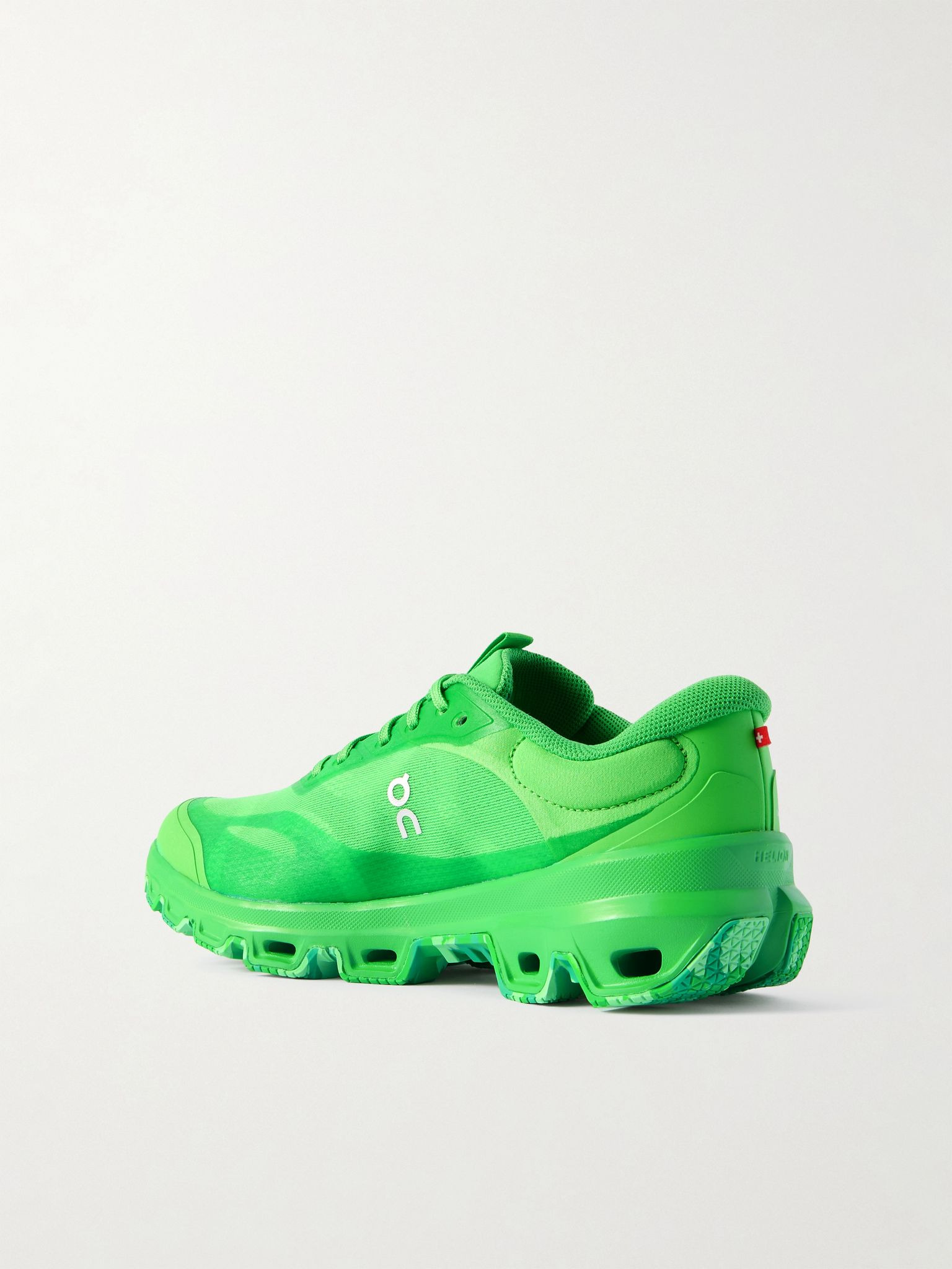 + ON Cloudventure 2.0 Rubber-Trimmed Mesh Sneakers Green - 4