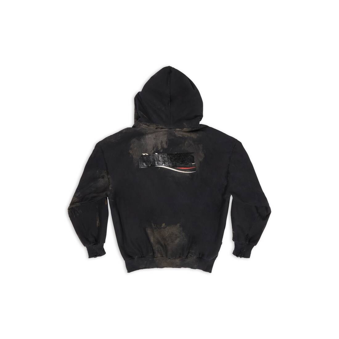 BALENCIAGA gaffer zip-up hoodie small fit | REVERSIBLE