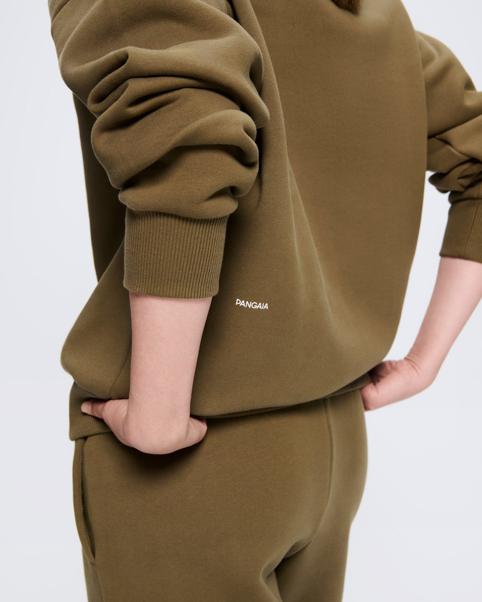 Womens 365 Heavyweight Sweatshirt - Soil Brown - 5