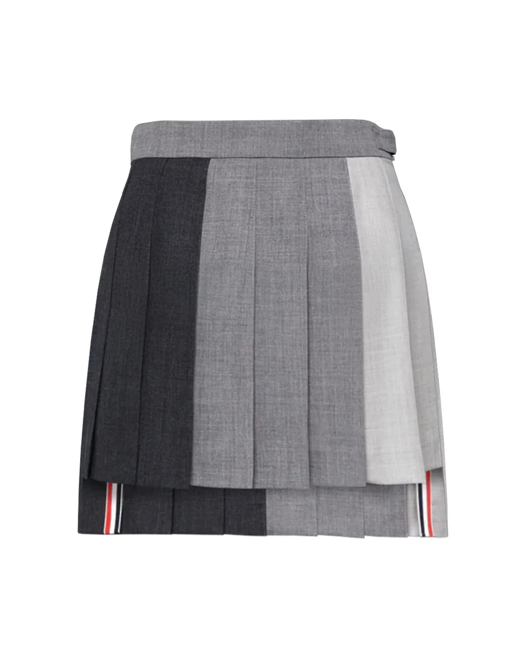 FUNMIX WOOL FRESCO CLASSIC MINI PLEATED SKIRT - 1