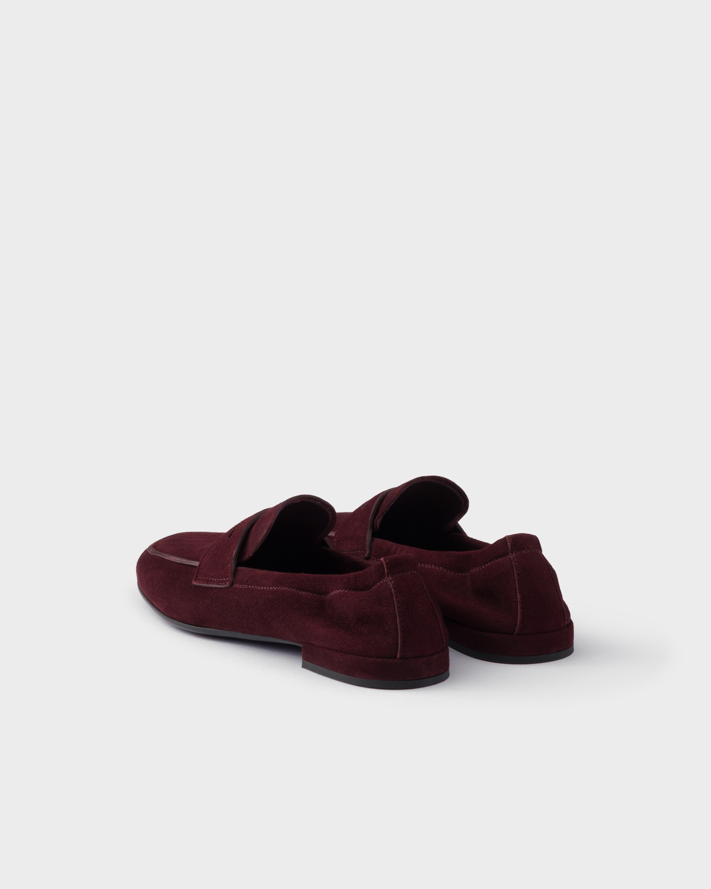 Shuffle antiqued suede loafers - 4