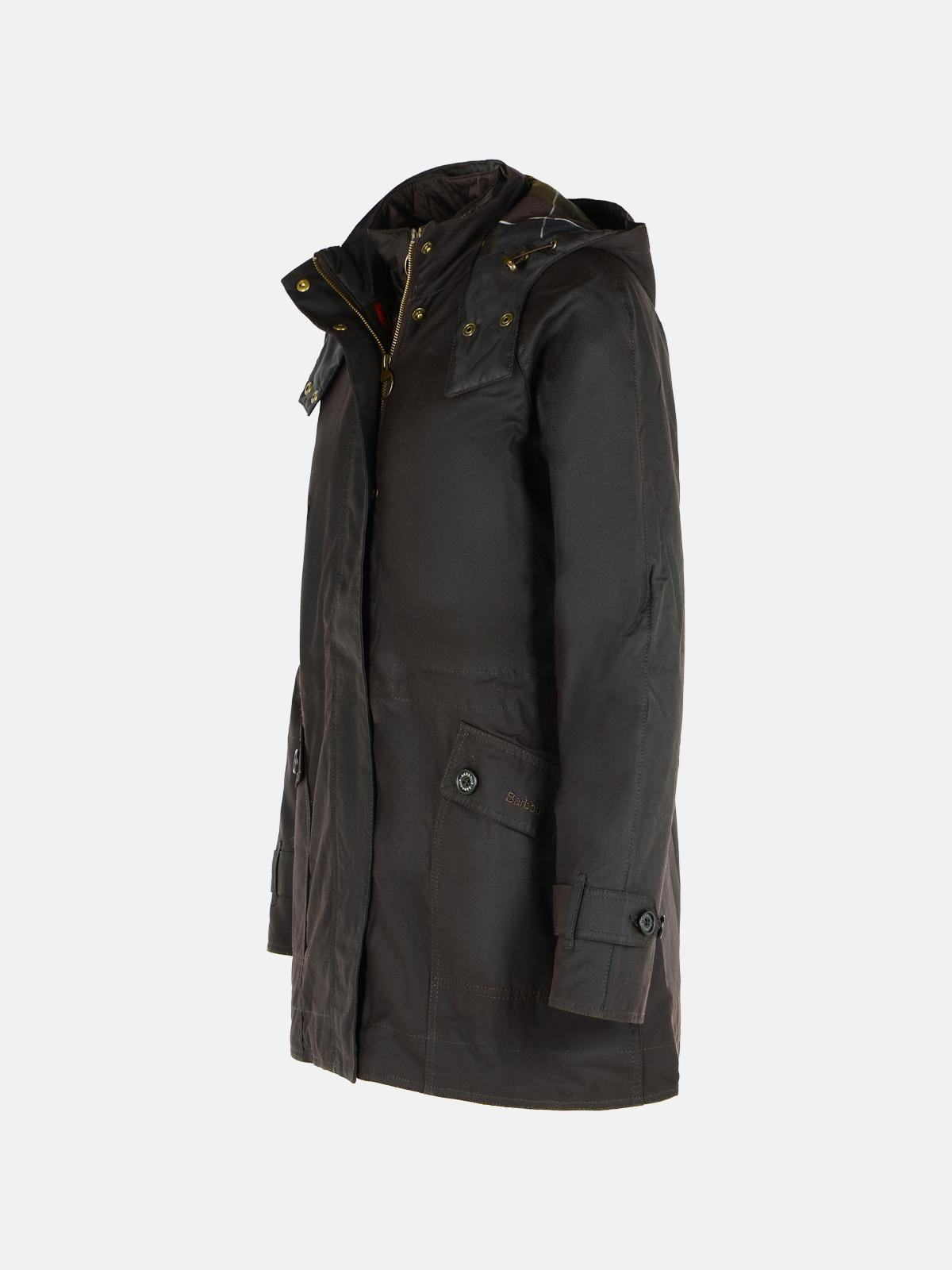 BROWN COTTON JACKET - 2