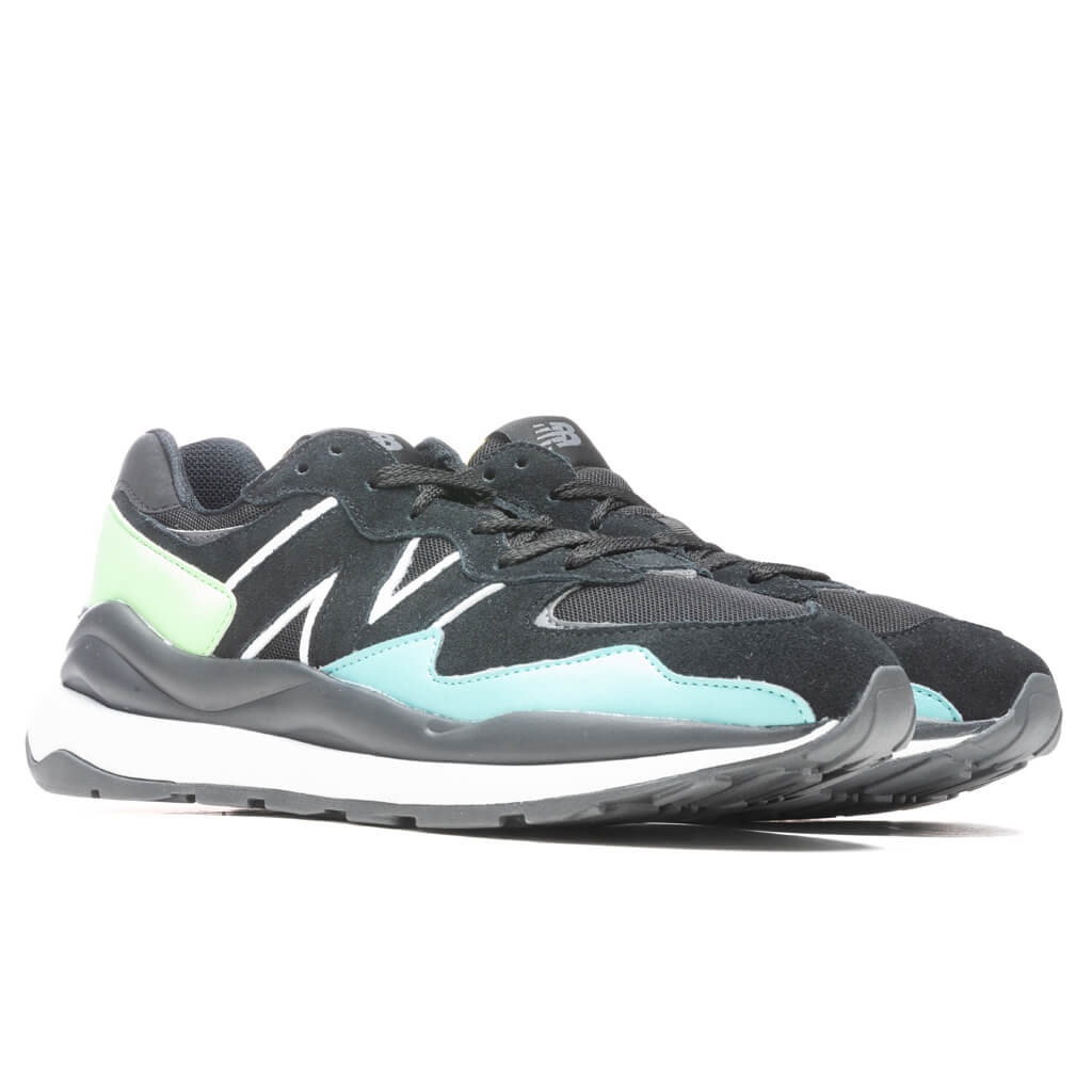 NEW BALANCE 57/40 - BLACK/VIBRANT SPRING GLOW - 2