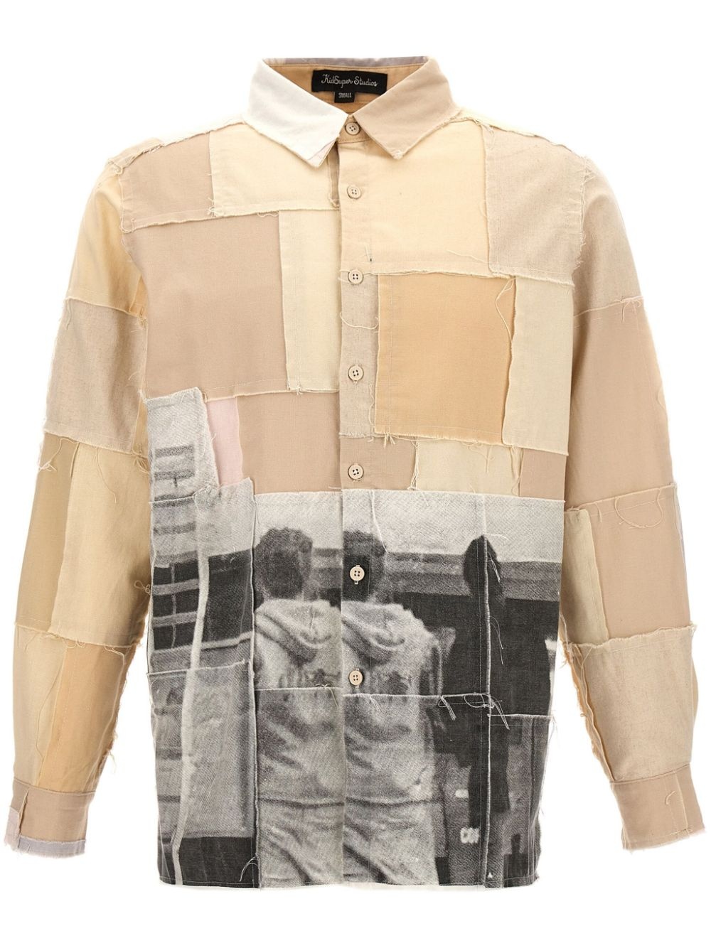 Patchwork shirt - 1
