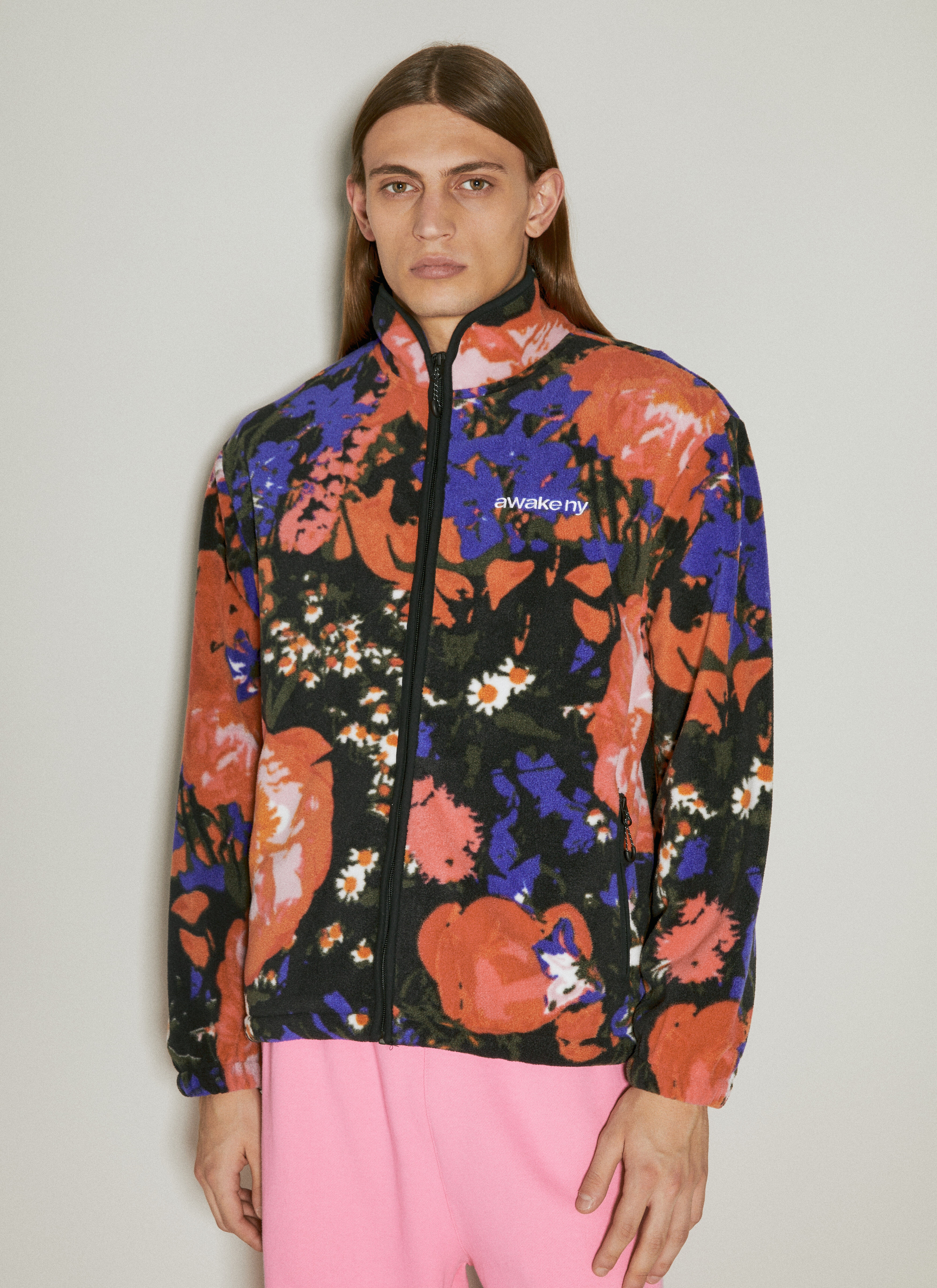 Floral Fleece Jacket - 1