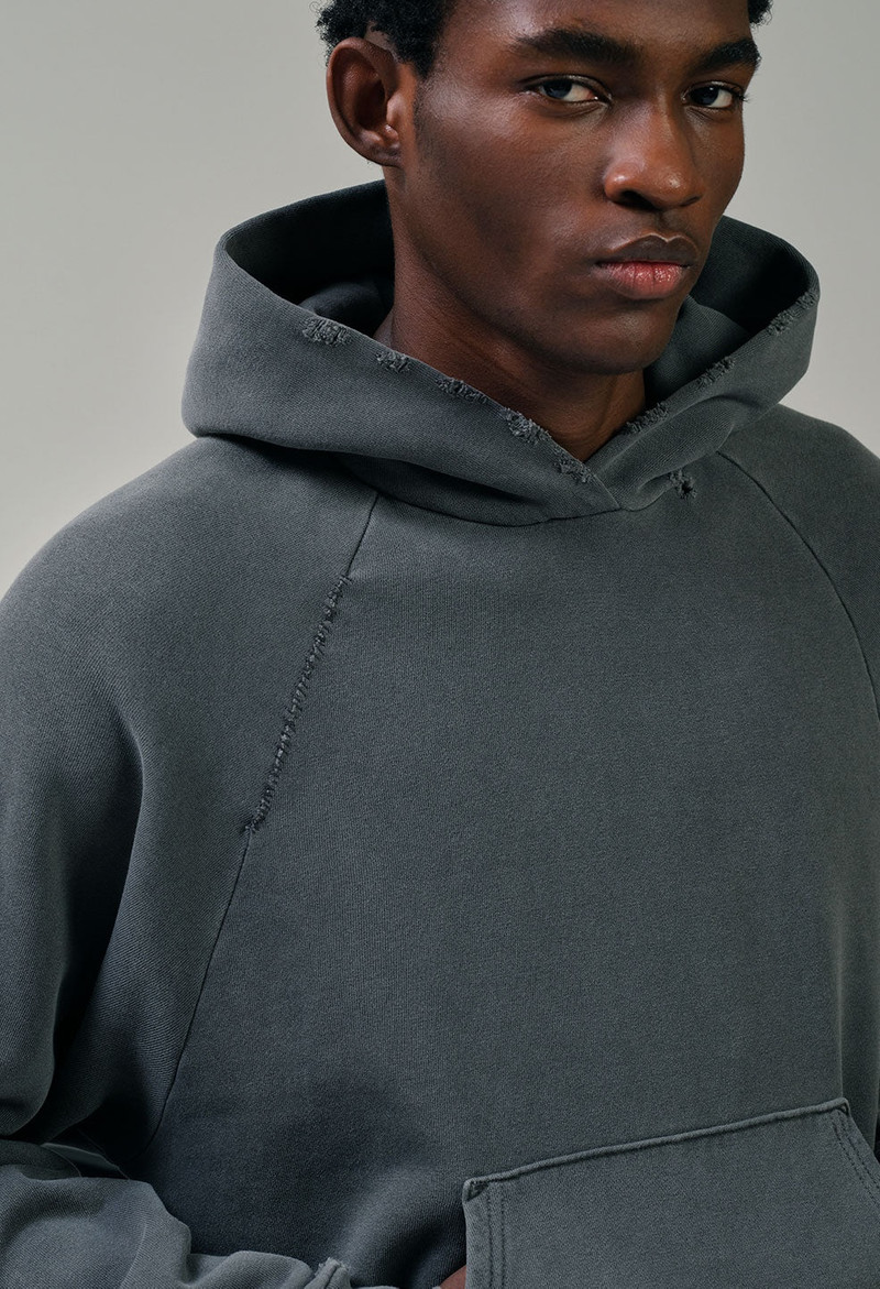 FOLSOM CROPPED HOODIE 2