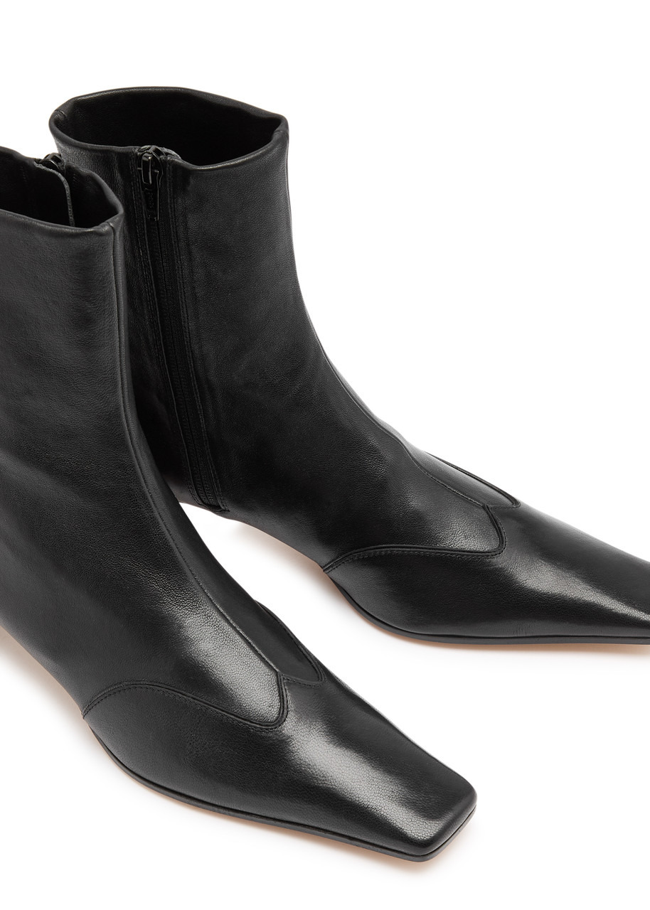 Nevada 40 leather ankle boots - 3